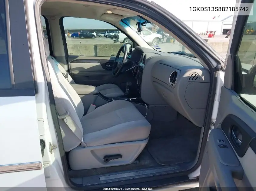2008 GMC Envoy Sle VIN: 1GKDS13S882185742 Lot: 42210421