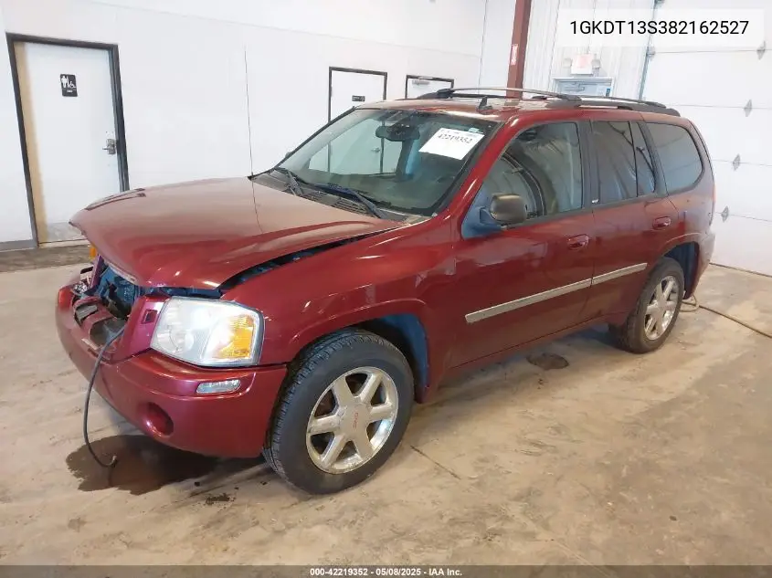 2008 GMC Envoy Slt VIN: 1GKDT13S382162527 Lot: 42219352