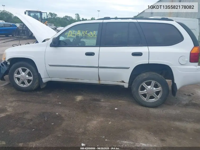 2008 GMC Envoy Sle VIN: 1GKDT13S582178082 Lot: 42558588