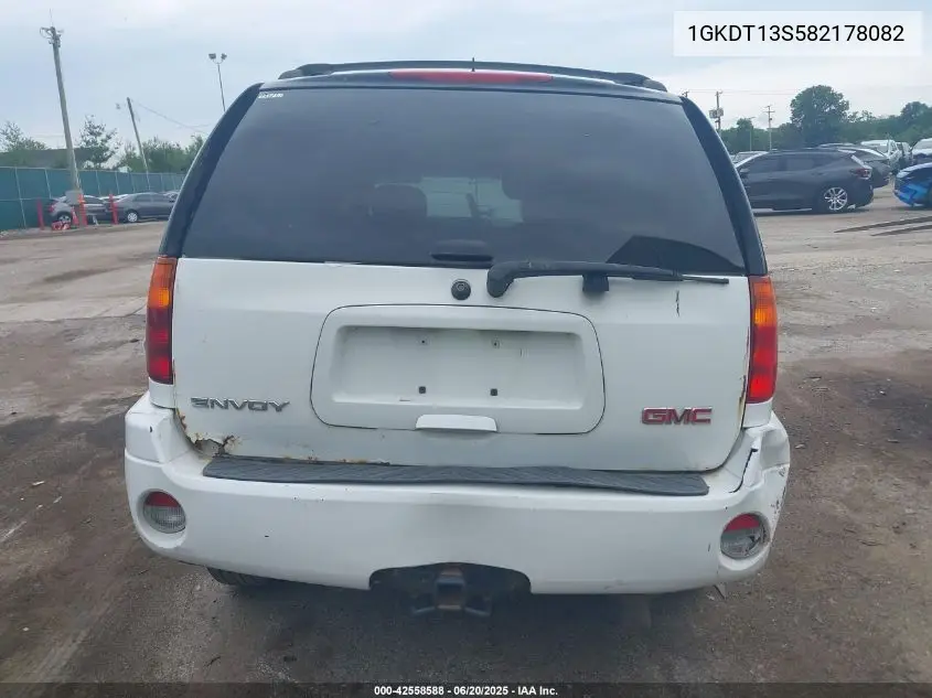 2008 GMC Envoy Sle VIN: 1GKDT13S582178082 Lot: 42558588