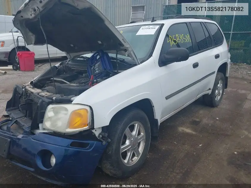 2008 GMC Envoy Sle VIN: 1GKDT13S582178082 Lot: 42558588