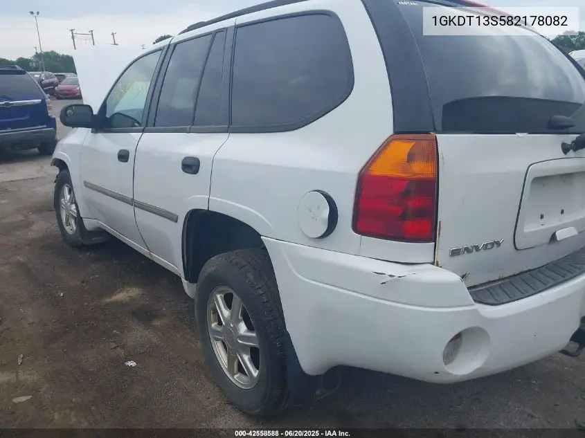 2008 GMC Envoy Sle VIN: 1GKDT13S582178082 Lot: 42558588