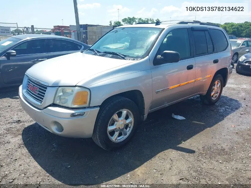 2008 GMC Envoy Sle VIN: 1GKDS13S782134622 Lot: 42577808