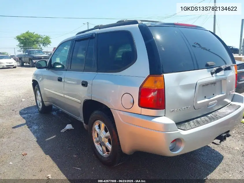 2008 GMC Envoy Sle VIN: 1GKDS13S782134622 Lot: 42577808