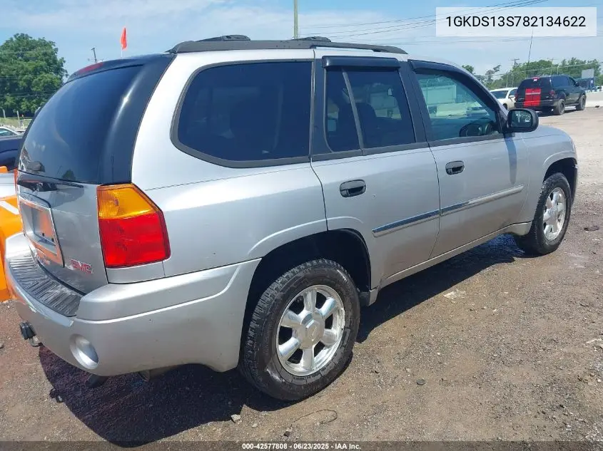 2008 GMC Envoy Sle VIN: 1GKDS13S782134622 Lot: 42577808