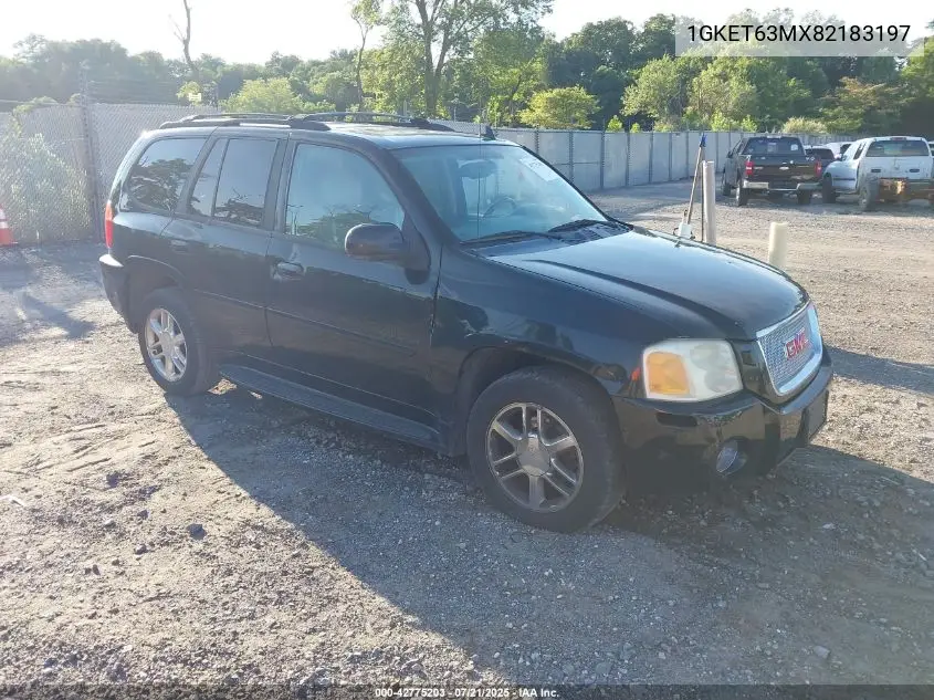 2008 GMC Envoy Denali VIN: 1GKET63MX82183197 Lot: 42775203