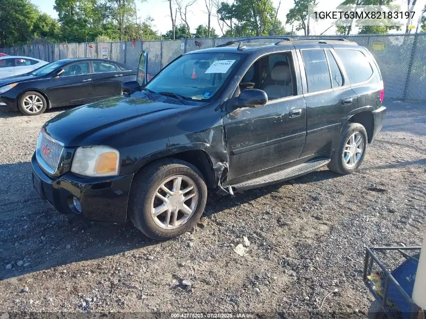 2008 GMC Envoy Denali VIN: 1GKET63MX82183197 Lot: 42775203