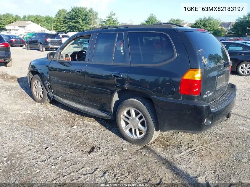 2008 GMC Envoy Denali VIN: 1GKET63MX82183197 Lot: 42775203