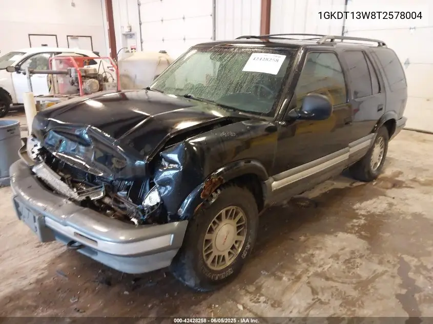 1996 GMC Jimmy VIN: 1GKDT13W8T2578004 Lot: 42428258