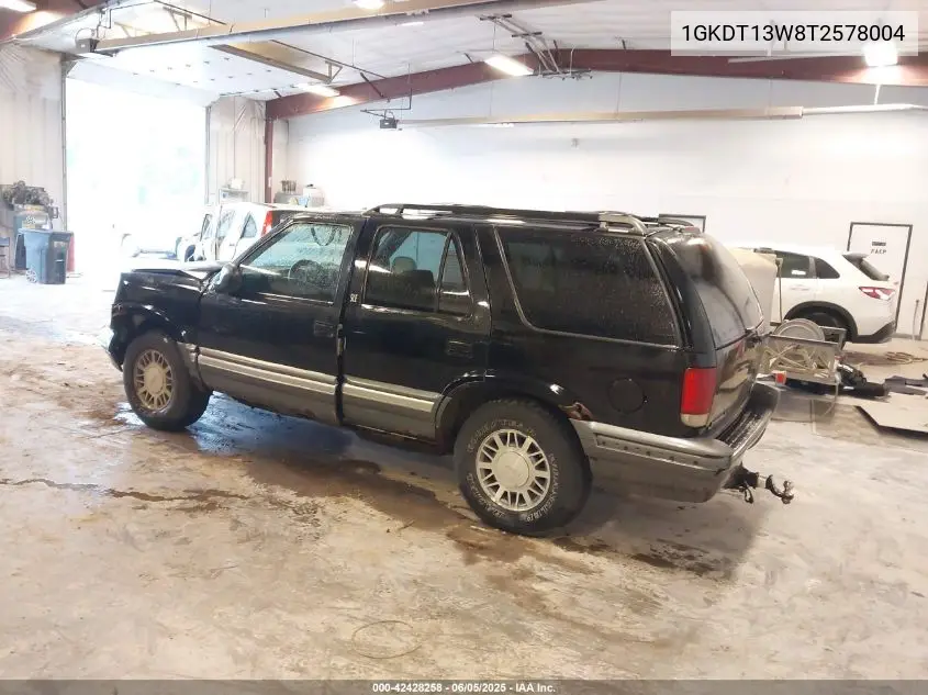 1996 GMC Jimmy VIN: 1GKDT13W8T2578004 Lot: 42428258