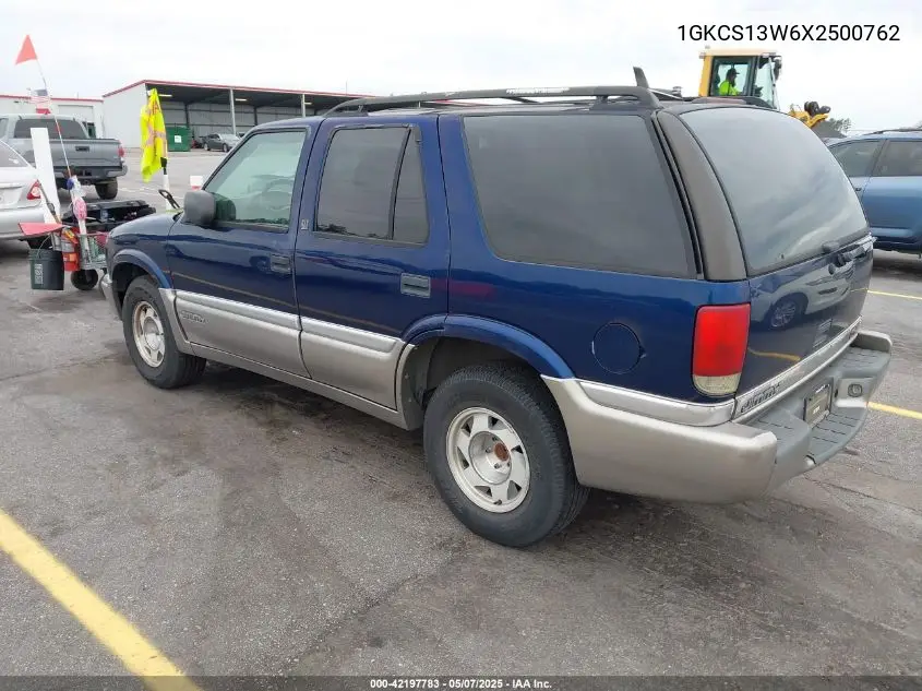 1999 GMC Jimmy Sle VIN: 1GKCS13W6X2500762 Lot: 42197783