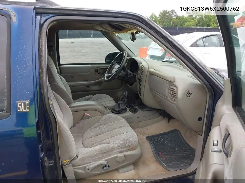 1999 GMC Jimmy Sle VIN: 1GKCS13W6X2500762 Lot: 42197783