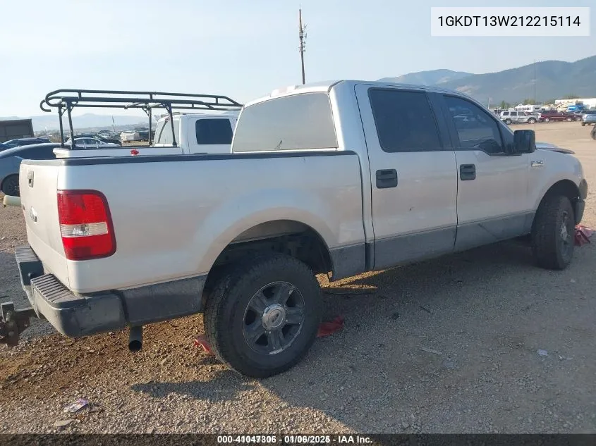 2001 GMC Jimmy Sle VIN: 1GKDT13W212215114 Lot: 41047306