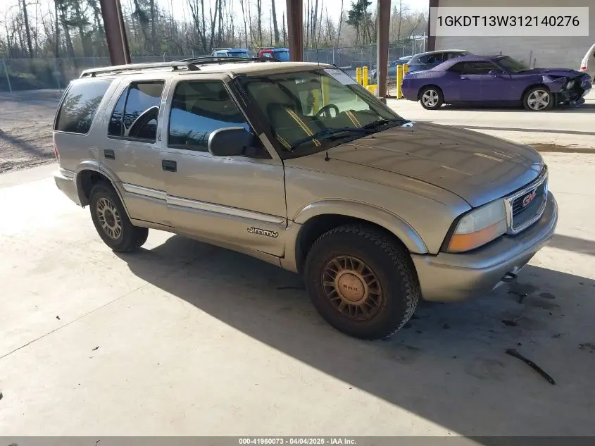 2001 GMC Jimmy Sle VIN: 1GKDT13W312140276 Lot: 41960073