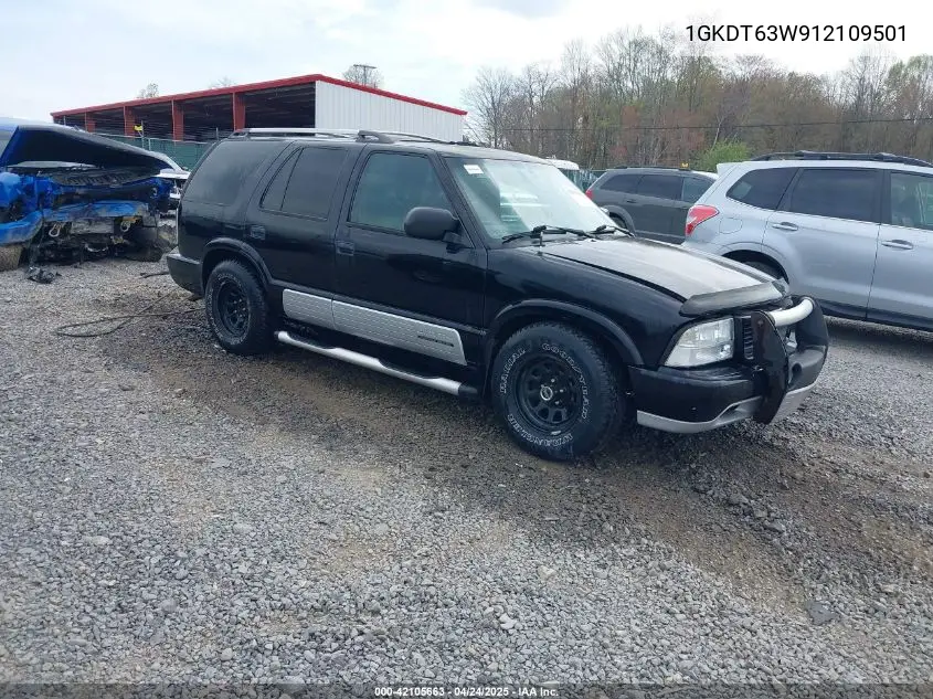2001 GMC Jimmy Jde W/1Sh/1Sj VIN: 1GKDT63W912109501 Lot: 42105663