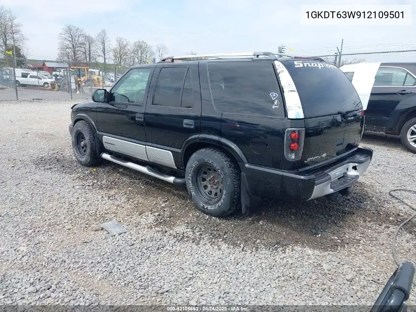 2001 GMC Jimmy Jde W/1Sh/1Sj VIN: 1GKDT63W912109501 Lot: 42105663