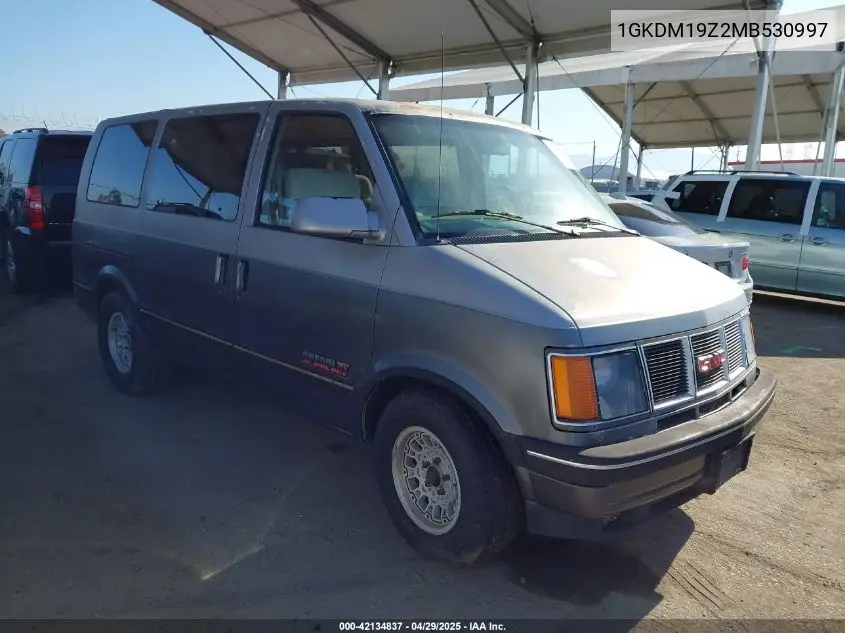 1991 GMC Safari Xt VIN: 1GKDM19Z2MB530997 Lot: 42134837