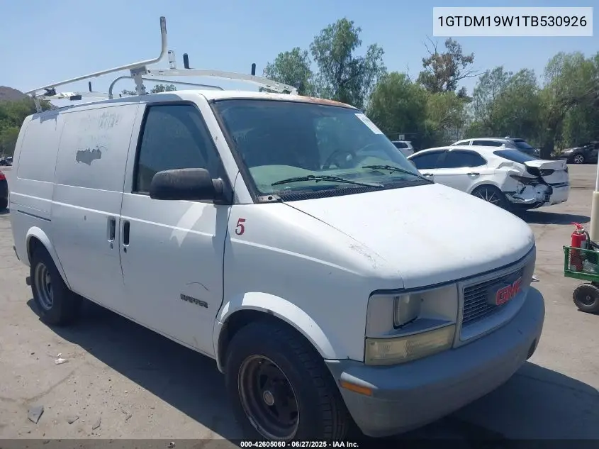 1996 GMC Safari Xt VIN: 1GTDM19W1TB530926 Lot: 42605060