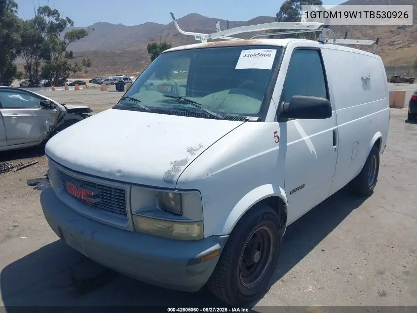 1996 GMC Safari Xt VIN: 1GTDM19W1TB530926 Lot: 42605060