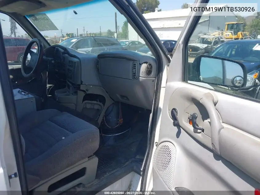1996 GMC Safari Xt VIN: 1GTDM19W1TB530926 Lot: 42605060