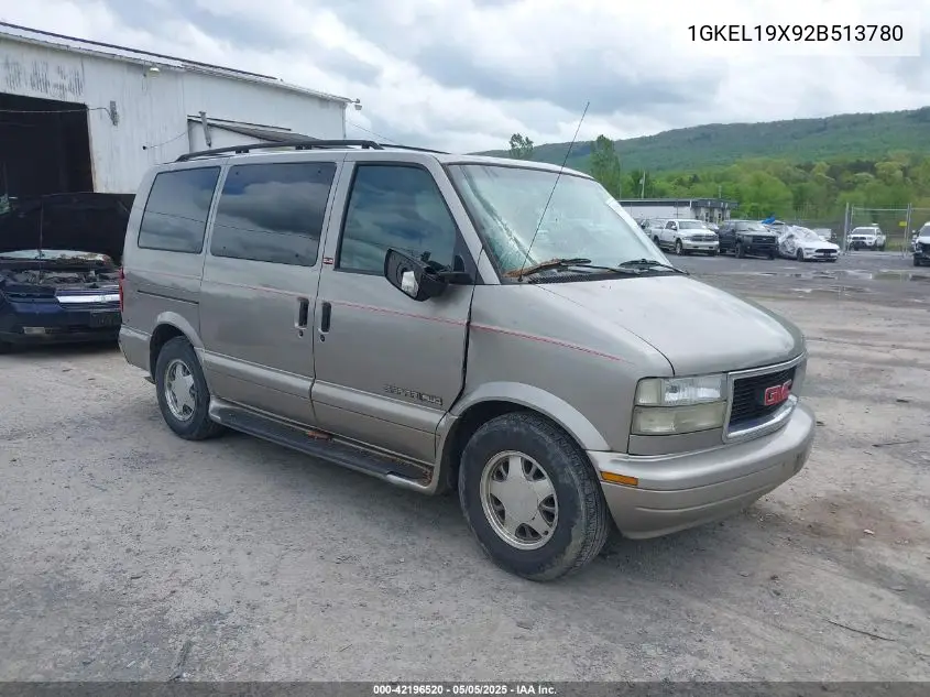 2002 GMC Safari Sle VIN: 1GKEL19X92B513780 Lot: 42196520