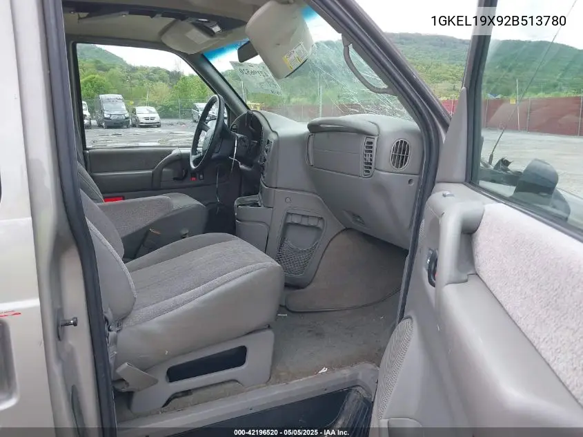 2002 GMC Safari Sle VIN: 1GKEL19X92B513780 Lot: 42196520