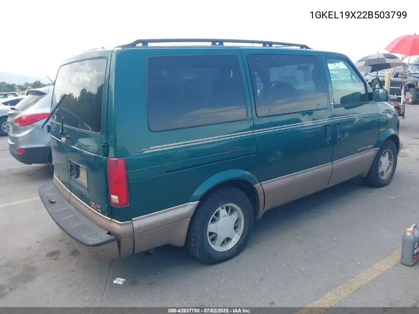 2002 GMC Safari Sle VIN: 1GKEL19X22B503799 Lot: 42637750