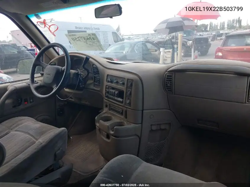 2002 GMC Safari Sle VIN: 1GKEL19X22B503799 Lot: 42637750