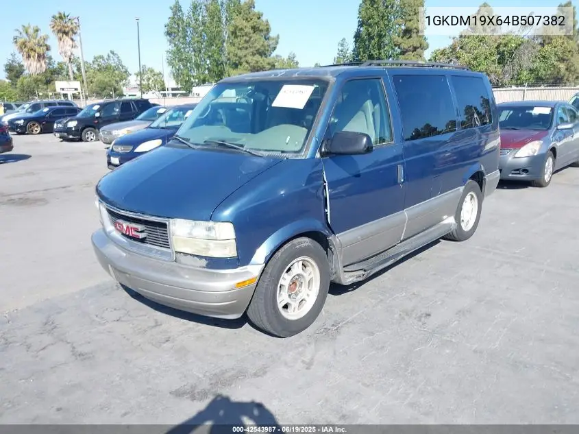 2004 GMC Safari VIN: 1GKDM19X64B507382 Lot: 42543987