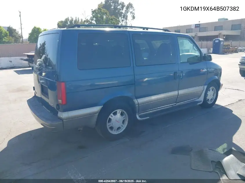 2004 GMC Safari VIN: 1GKDM19X64B507382 Lot: 42543987