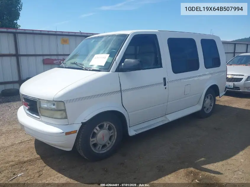 1GDEL19X64B507994 2004 GMC Safari Xt
