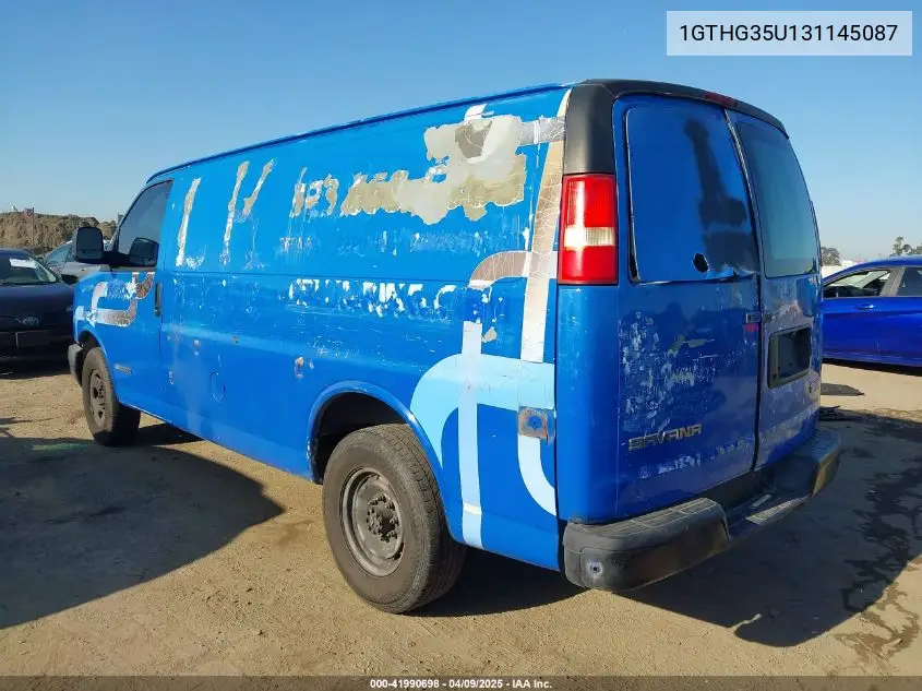 2003 GMC Savana Standard VIN: 1GTHG35U131145087 Lot: 41990698