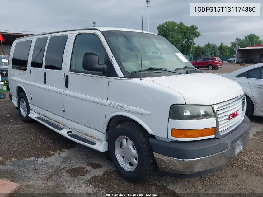 2003 GMC Savana Rv G1500 VIN: 1GDFG15T131174880 Lot: 42612675