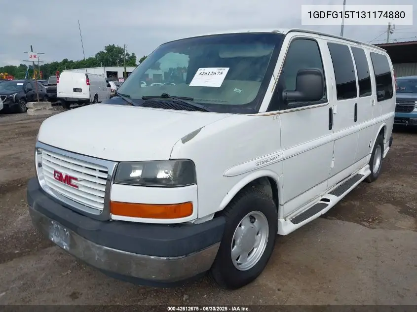 2003 GMC Savana Rv G1500 VIN: 1GDFG15T131174880 Lot: 42612675