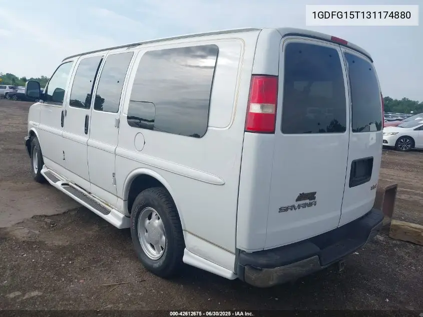 2003 GMC Savana Rv G1500 VIN: 1GDFG15T131174880 Lot: 42612675