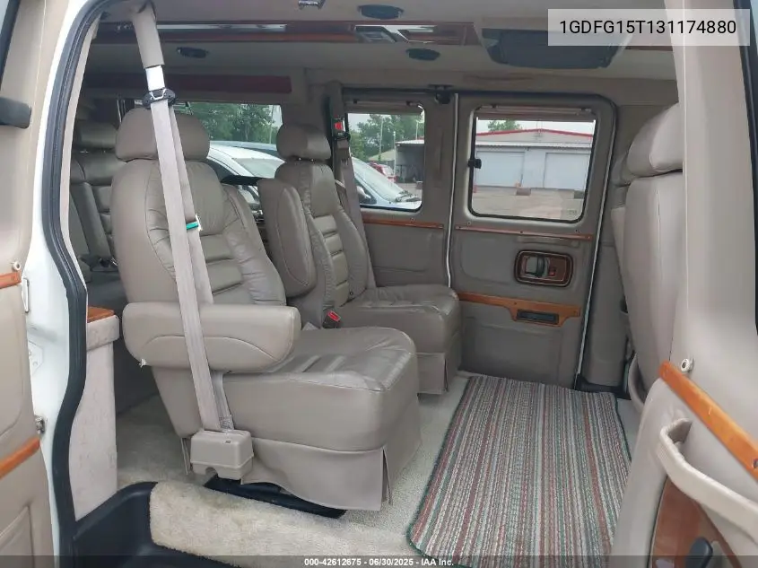 2003 GMC Savana Rv G1500 VIN: 1GDFG15T131174880 Lot: 42612675