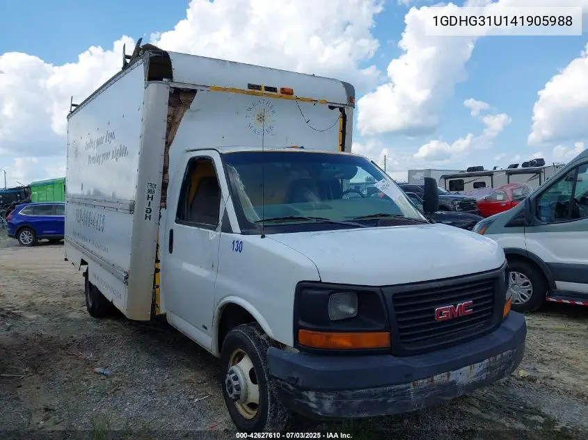 2004 GMC Savana Cutaway G3500 VIN: 1GDHG31U141905988 Lot: 42627610