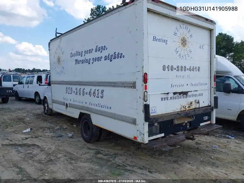 2004 GMC Savana Cutaway G3500 VIN: 1GDHG31U141905988 Lot: 42627610
