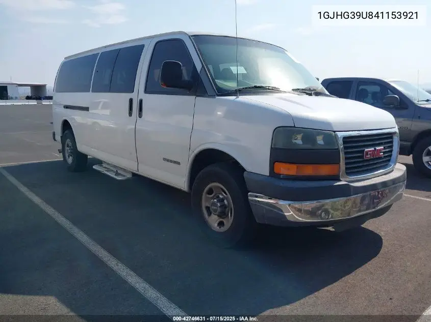 2004 GMC Savana Standard VIN: 1GJHG39U841153921 Lot: 42746631