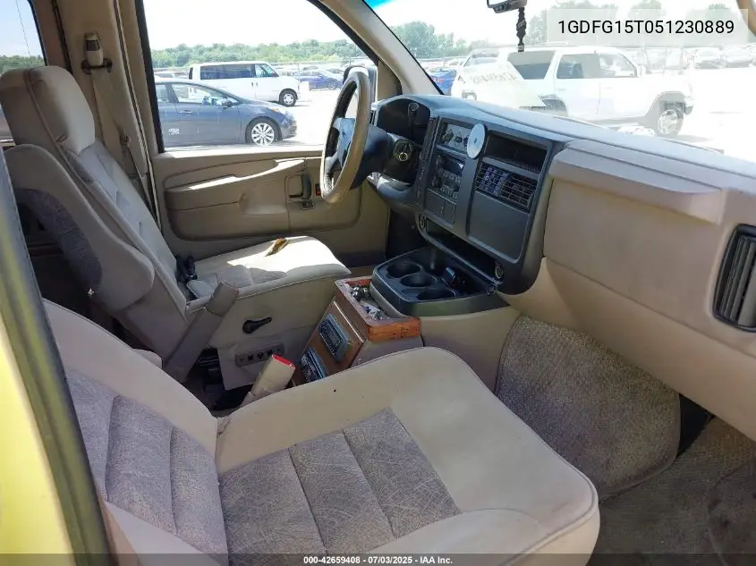 2005 GMC Savana Upfitter VIN: 1GDFG15T051230889 Lot: 42659408