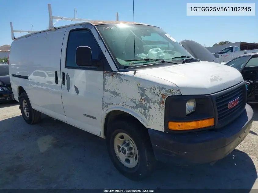 2006 GMC Savana Work Van VIN: 1GTGG25V561102245 Lot: 42159481