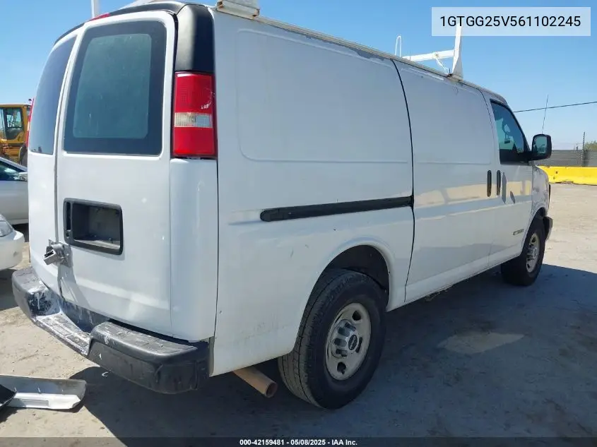 2006 GMC Savana Work Van VIN: 1GTGG25V561102245 Lot: 42159481