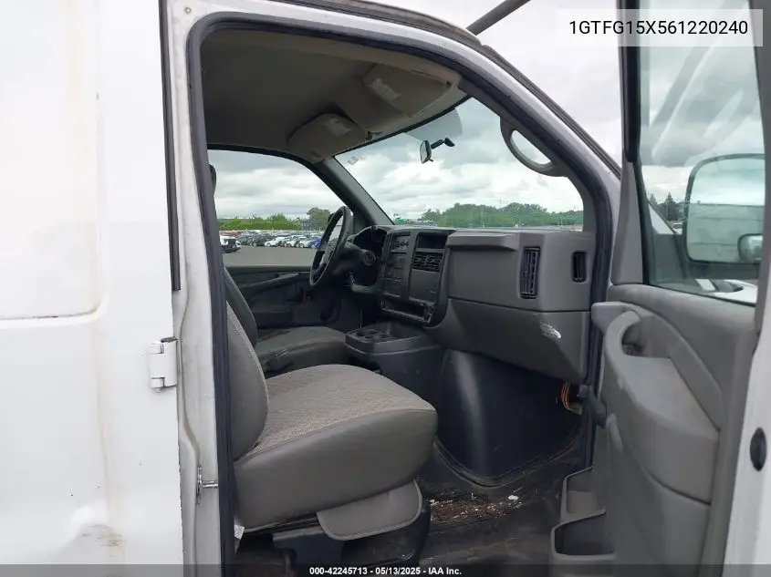 2006 GMC Savana Work Van VIN: 1GTFG15X561220240 Lot: 42245713