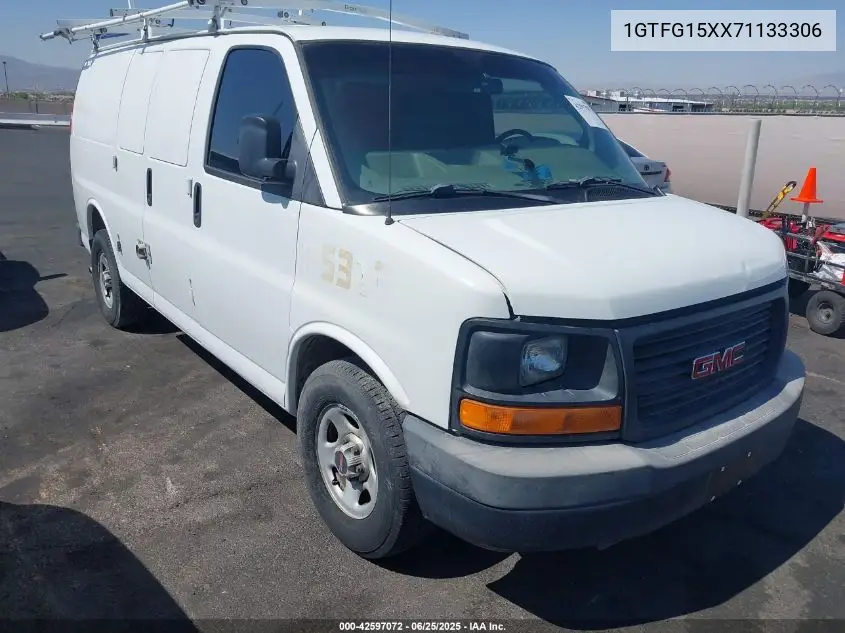 2007 GMC Savana Work Van VIN: 1GTFG15XX71133306 Lot: 42597072