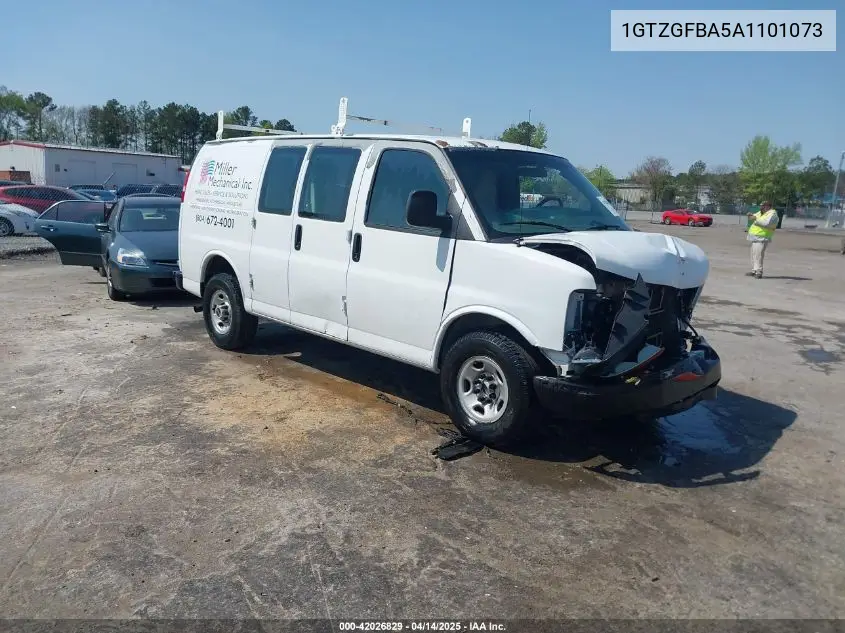2010 GMC Savana 2500 Work Van VIN: 1GTZGFBA5A1101073 Lot: 42026829