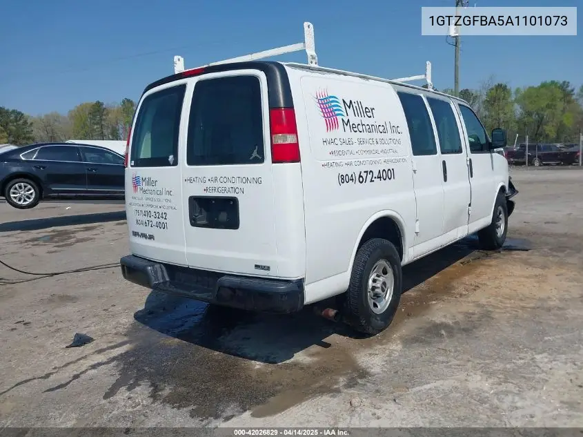 2010 GMC Savana 2500 Work Van VIN: 1GTZGFBA5A1101073 Lot: 42026829