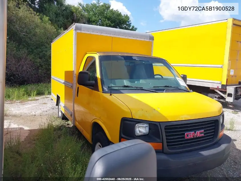 2011 GMC Savana Cutaway Work Van VIN: 1GDY72CA5B1900528 Lot: 42552440