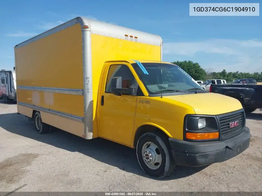 2012 GMC Savana 3500 Work Van VIN: 1GD374CG6C1904910 Lot: 42591382