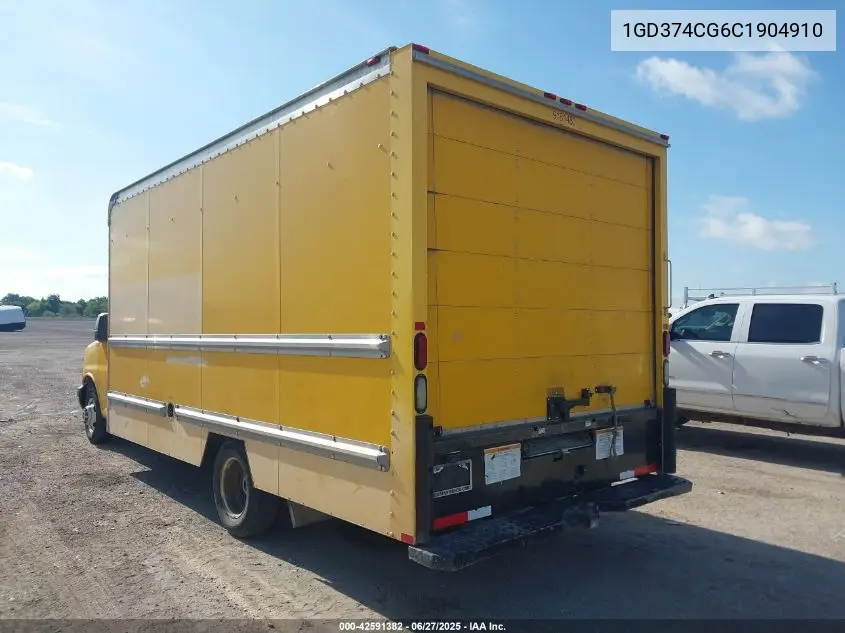 2012 GMC Savana 3500 Work Van VIN: 1GD374CG6C1904910 Lot: 42591382