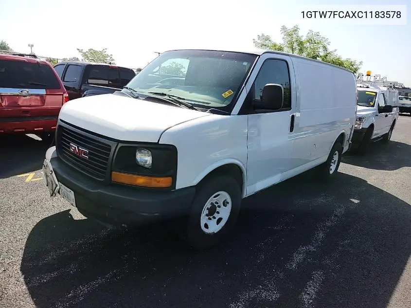 2012 GMC Savana G2500 VIN: 1GTW7FCAXC1183578 Lot: 42618573